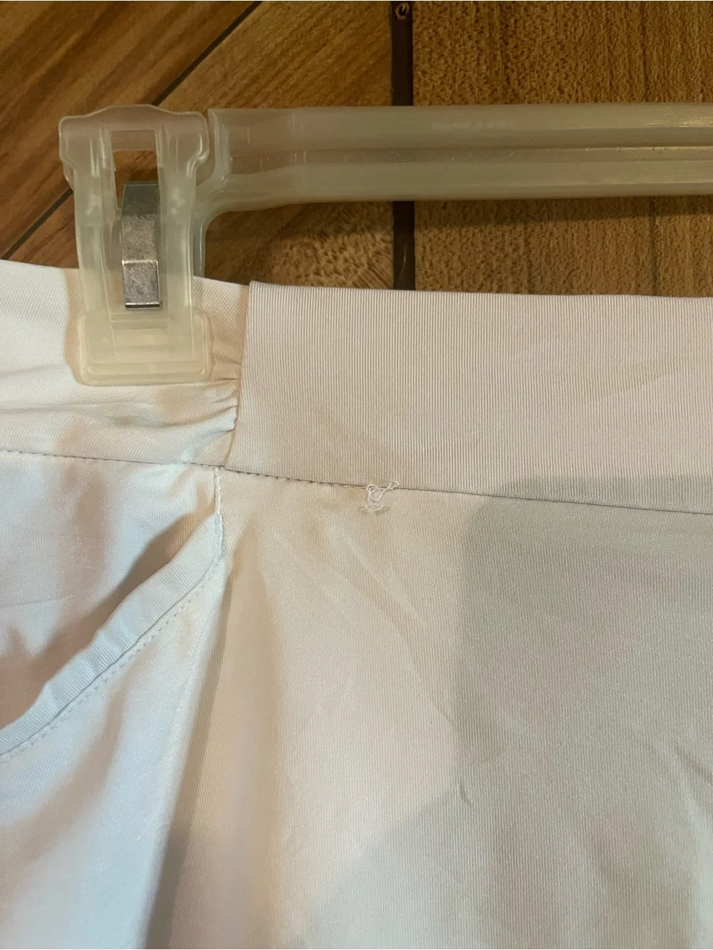 Adidas Girls XL White Golf Skort Tiered Ruffle Tennis Skirt Shorts Athletic - Picture 5 of 11